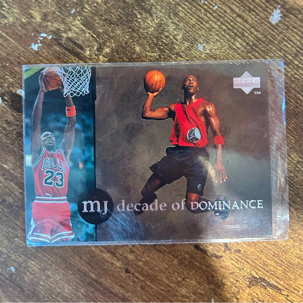Upper Deck MJ Decade of Dominance Trading Card j5